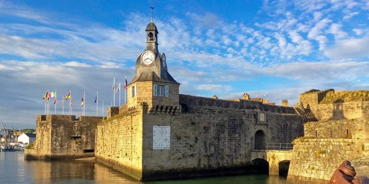 Ferienwohnung Au Rythme De Concarneau Exterior foto
